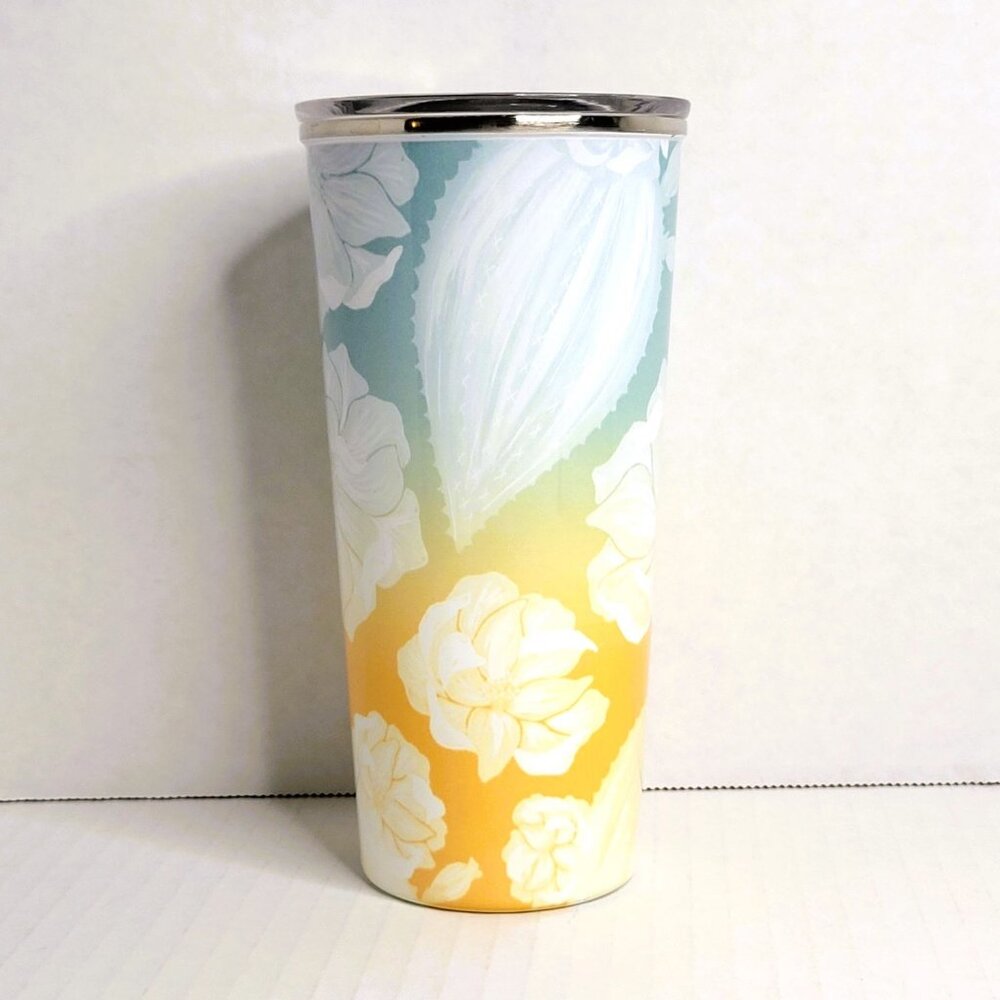 Starbucks Stainless Steel Tumbler With Lid 2019 Mercury Cactus Sun Print 16 oz - Picture 4 of 10